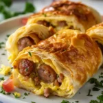 Sausage Egg Breakfast Roll-Ups – Quick & Easy Morning Treat!