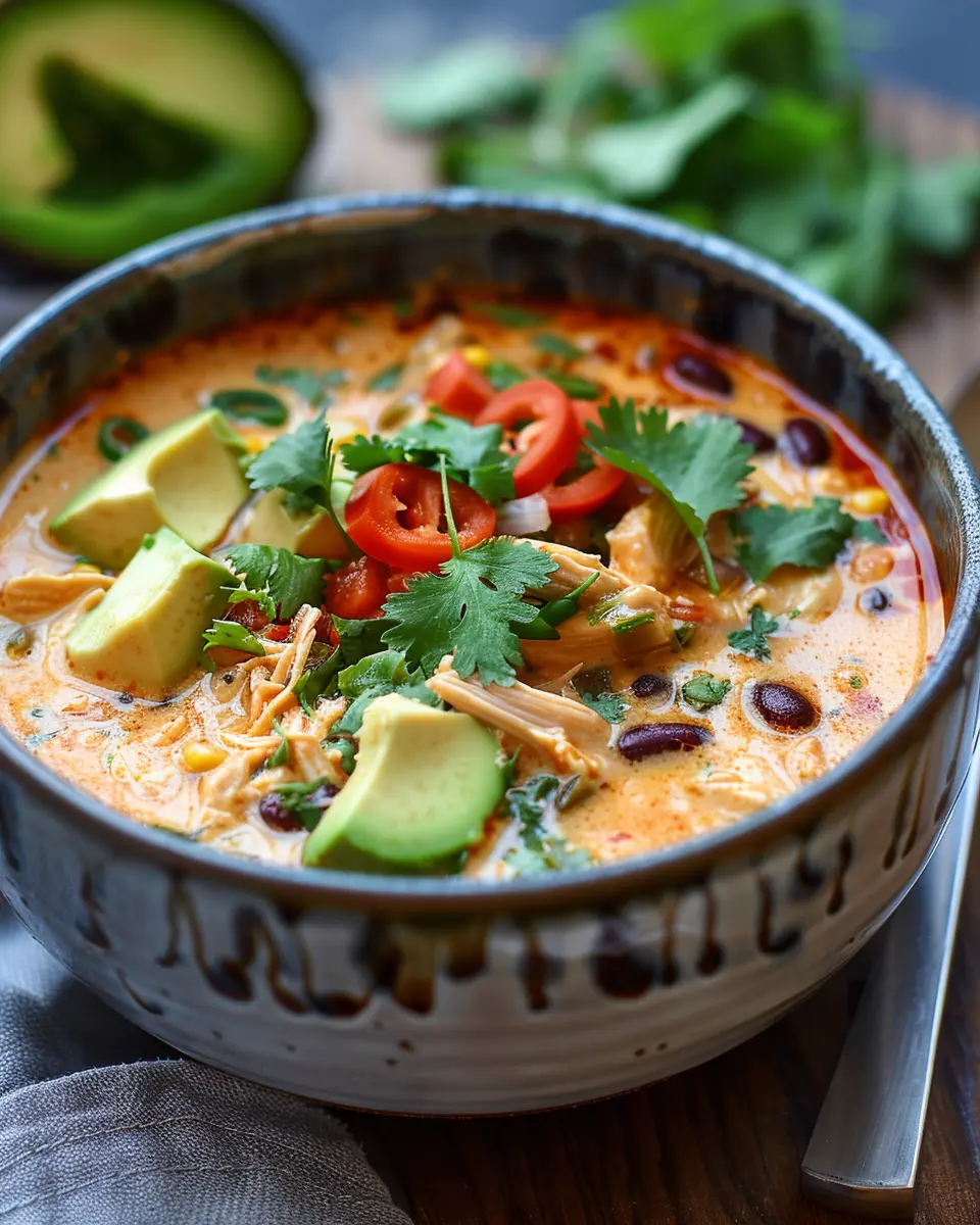 Creamy Chicken Enchilada Soup: Easy One-Pot Comfort Food