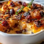 Sweet Potato & Cranberry Gratin