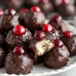 Easy No-Bake Cherry Bourbon Balls – A Festive, Boozy Holiday Treat