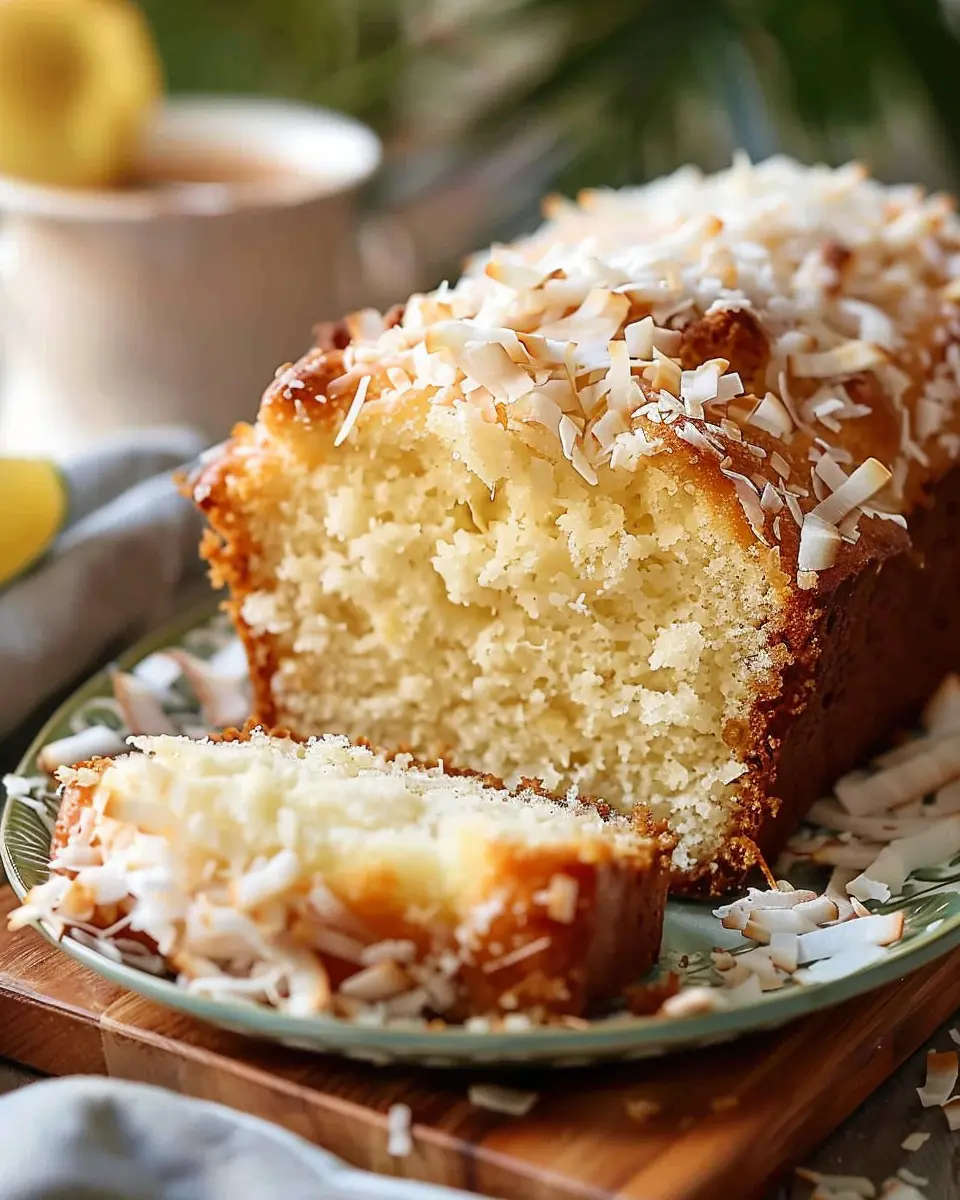 Coconut Loaf Cake: The Best Recipe for a Tropical Delight