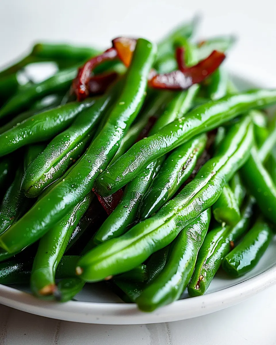 Crack Green Beans with Turkey Bacon: A Deliciously Healthy Twist