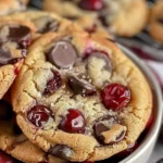 Irresistible Classic Maraschino Cherry Choco Chip Cookies