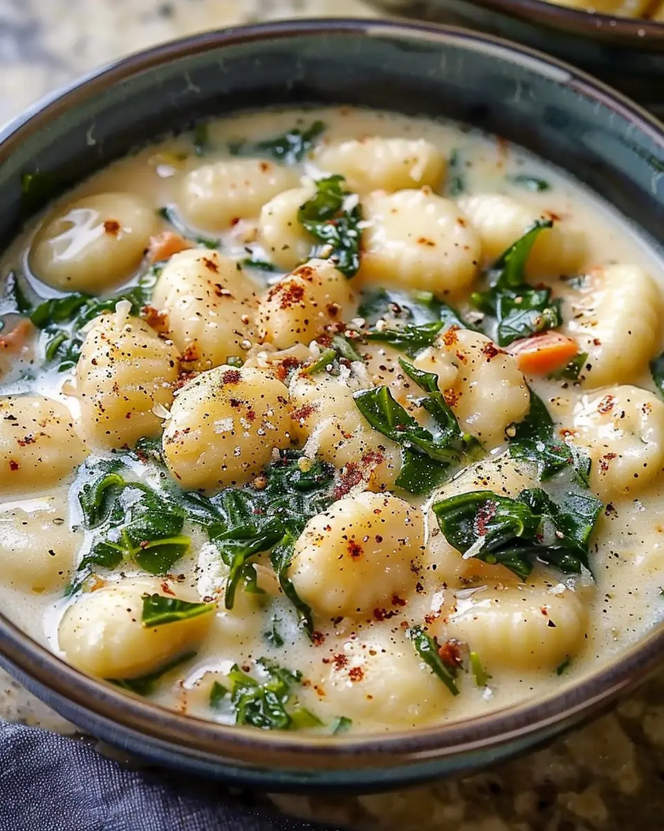 Creamy Vegetarian Gnocchi Soup: The Best Comfort Food Delight