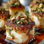 Savory Pistachio-Crusted Brie Bites: A Gourmet Delight