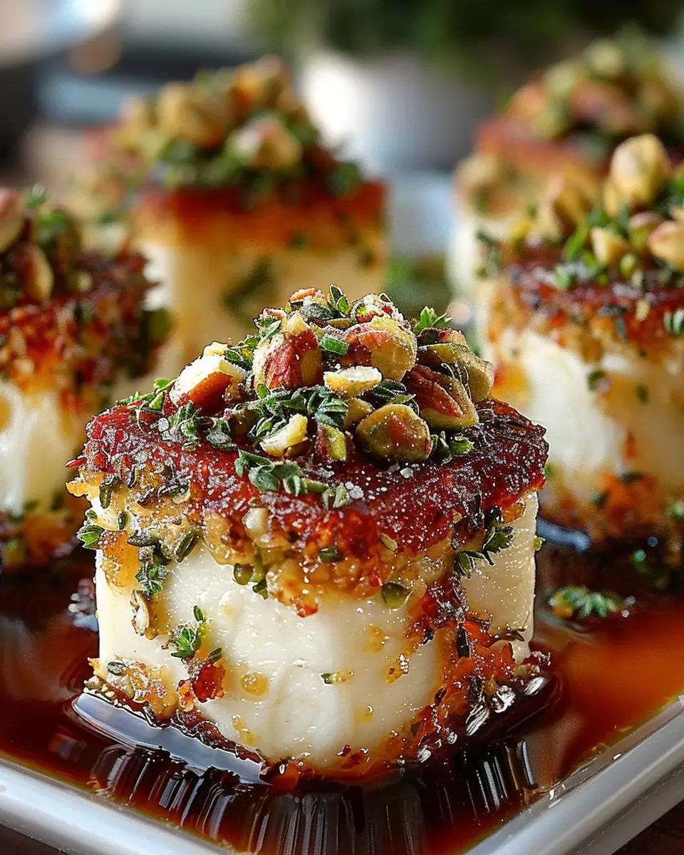 Savory Pistachio-Crusted Brie Bites: An Indulgent Treat at Home