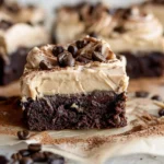 Frosted Coffee Brownies