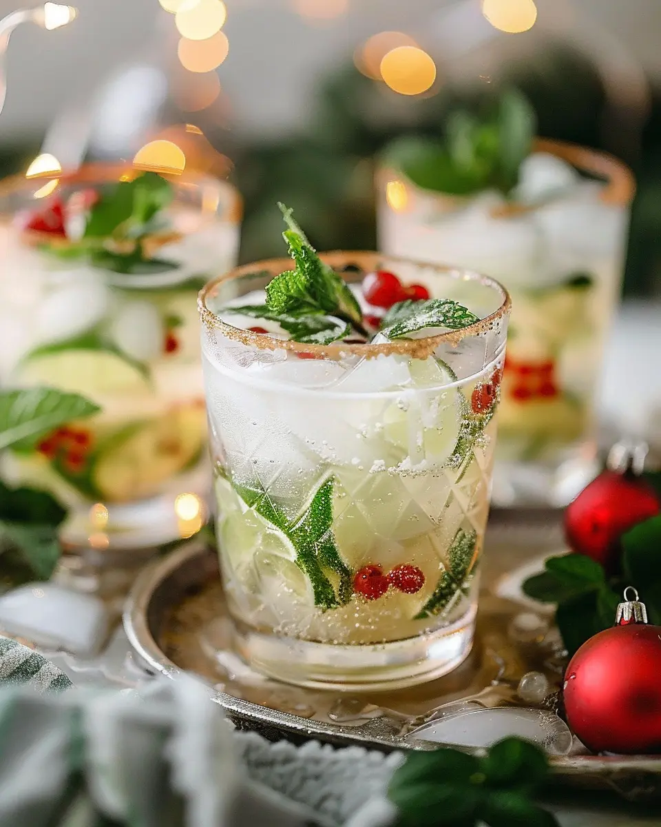 White Christmas Mojitos: A Refreshing Twist on Holiday Cheers