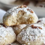 Buttery Pecan Snowball Cookies