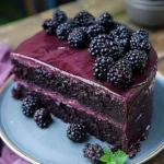 Blackberry Velvet Gothic Cake: A Dark, Lush Dessert Dream