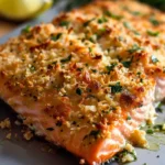 Crispy Parmesan Crusted Baked Salmon: 1 amazing dish