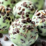 Mint Chocolate Chip Protein Balls