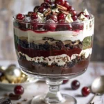 Black Forest Trifle for Christmas