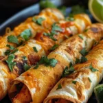 Crispy Chicken Taquitos