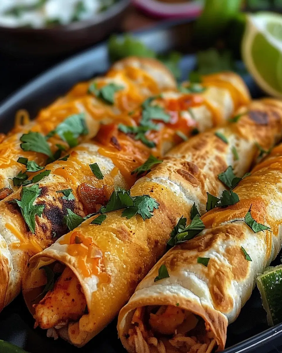 Crispy Chicken Taquitos: Easy Homemade Treats You’ll Love
