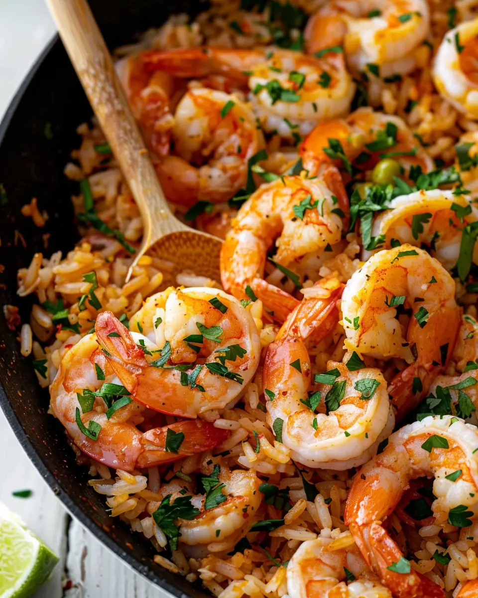 Easy Shrimp and Rice Recipes: Indulgent Creamy Garlic Butter Shrimp Fast