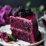 Blackberry Velvet Cake Recipe – Easy Lush Blackberry Frosting Steps