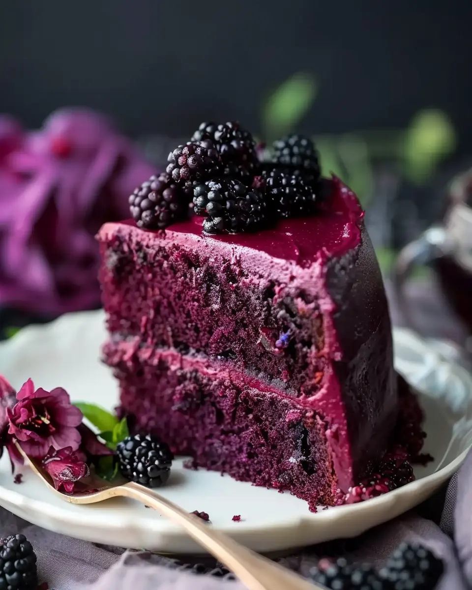 Blackberry Velvet Cake Recipe: Easy Steps for Indulgent Frosting