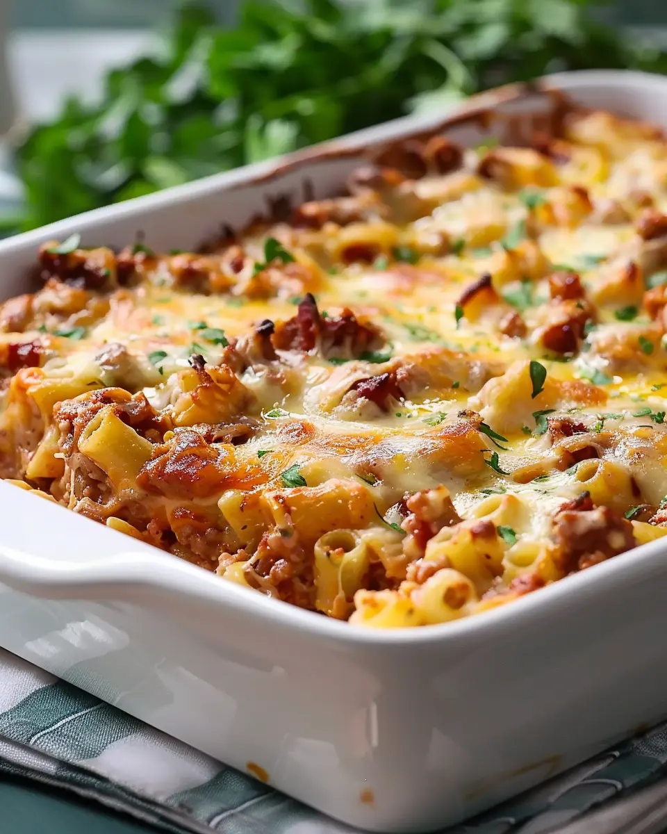 Crazy Good Casserole: A Cozy Turkey Bacon Delight for All