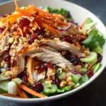 Asian Chicken Cranberry Salad: End Sad Lunch in 15 Min