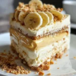 Banana Pudding Cookie Butter Cheesecake Cake Blissful Indulgence