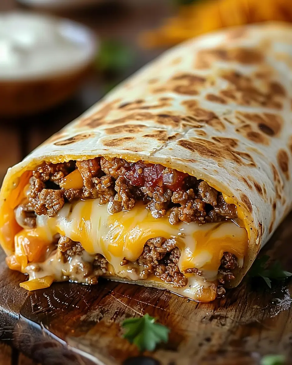 Easy Grilled Cheese Burrito: Indulge in This Taco Bell Copycat Delight