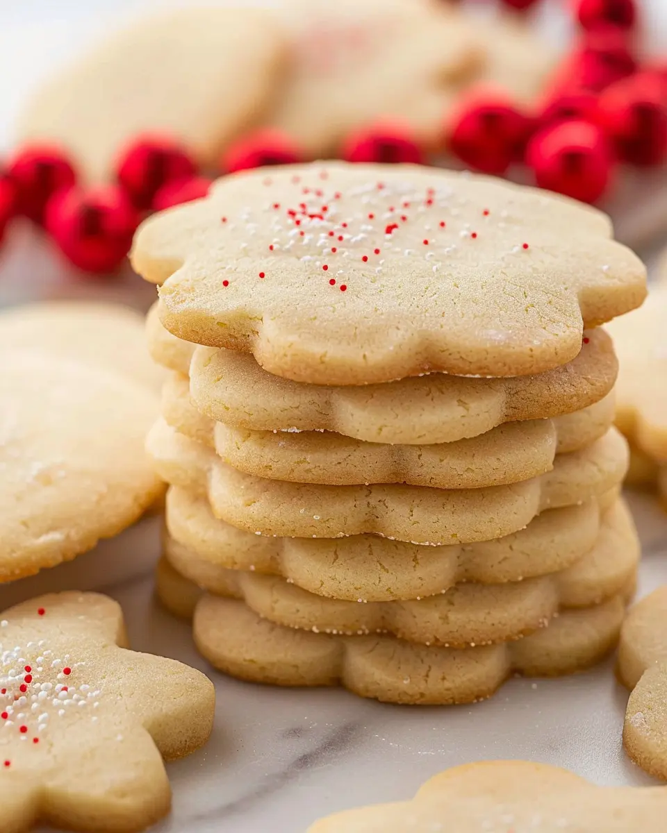 Thick &amp; SOFT Sugar Cookie Recipe That Holds Its Shape Perfectly