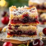 Christmas Cherry Bars