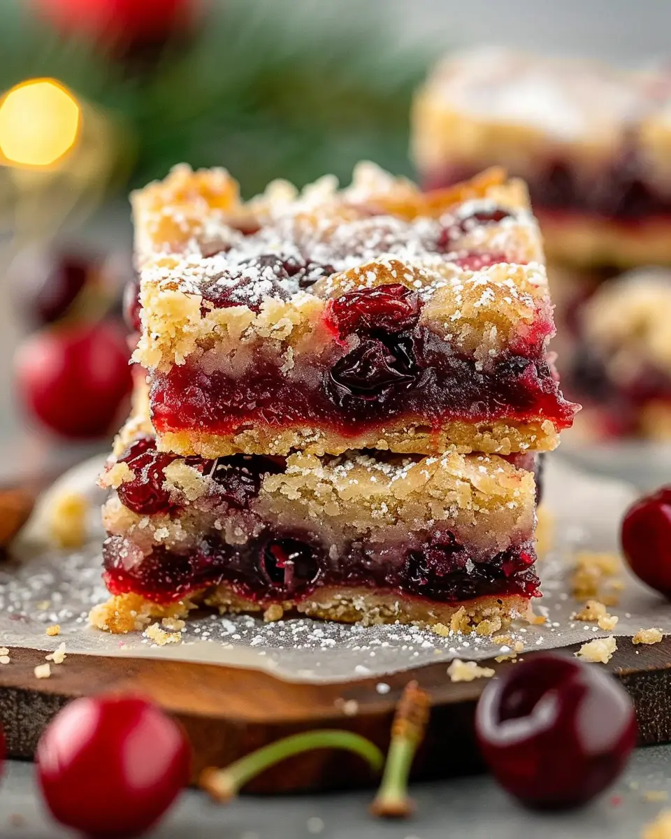 Christmas Cherry Bars: The Easiest Indulgent Recipe Ever