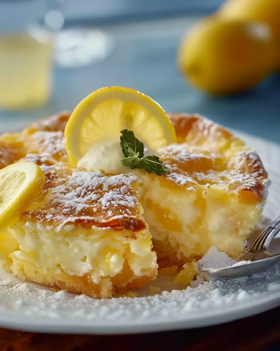 One-Bowl Lemon Dessert: Easy Citrus Bliss in Minutes