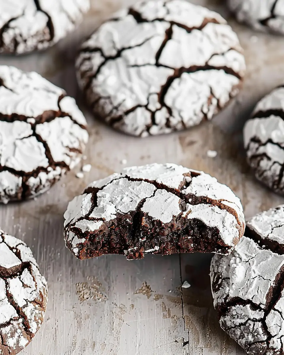 Vintage chocolate crinkle cookies: The best recipe for nostalgia