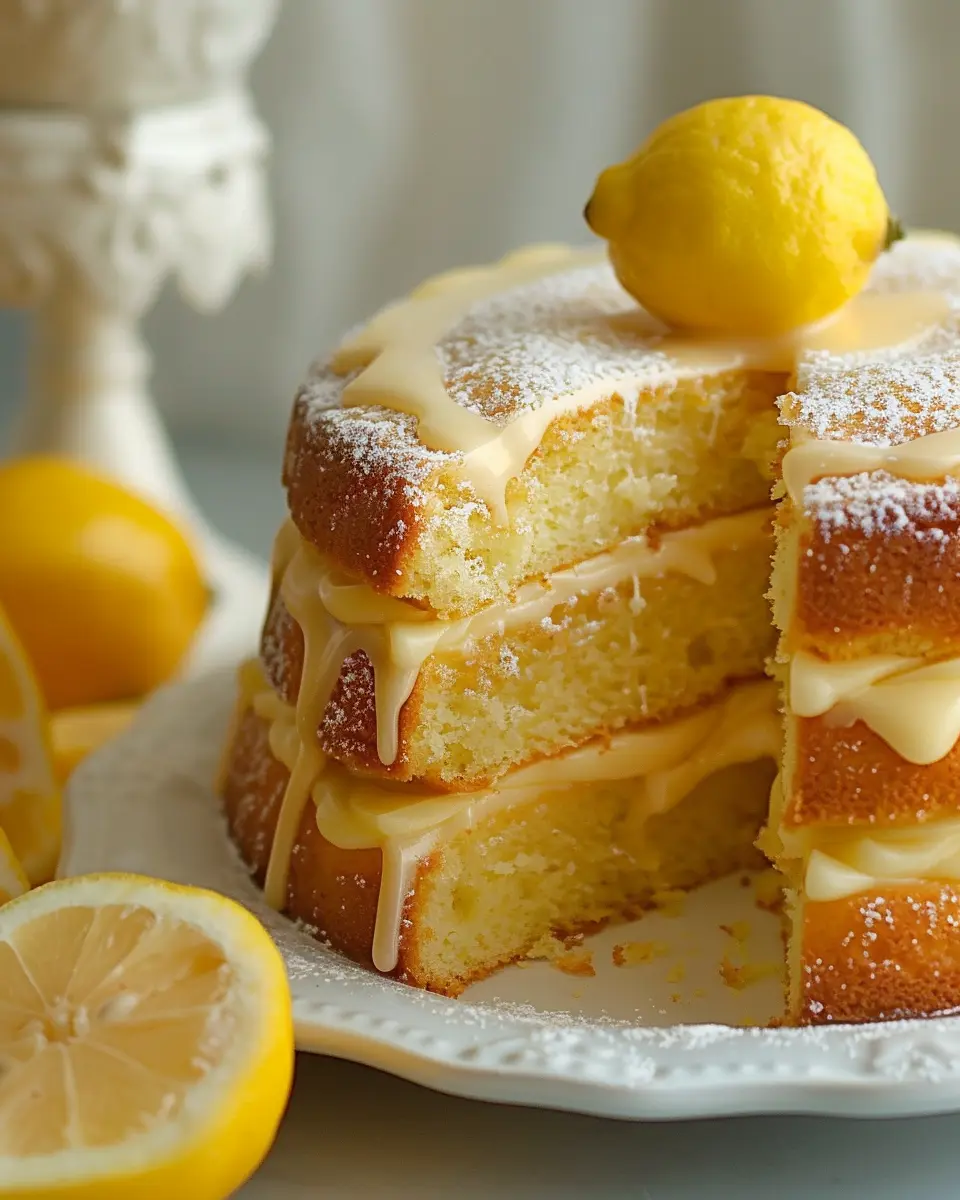 A Lemon Cake To Die For: The Easy Indulgence You’ll Love