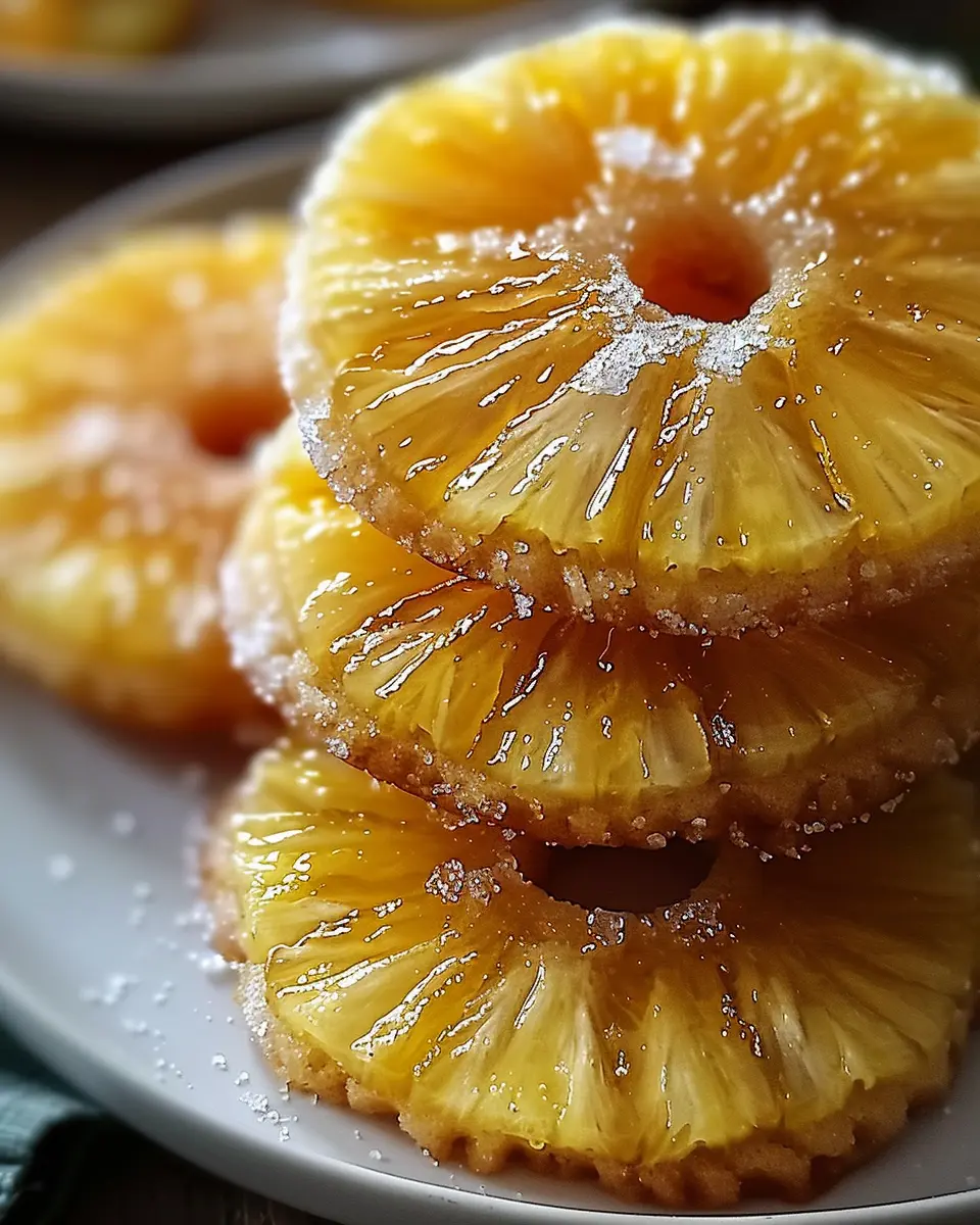 Pineapple Upside Down Sugar Cookies That Delight Every Bite